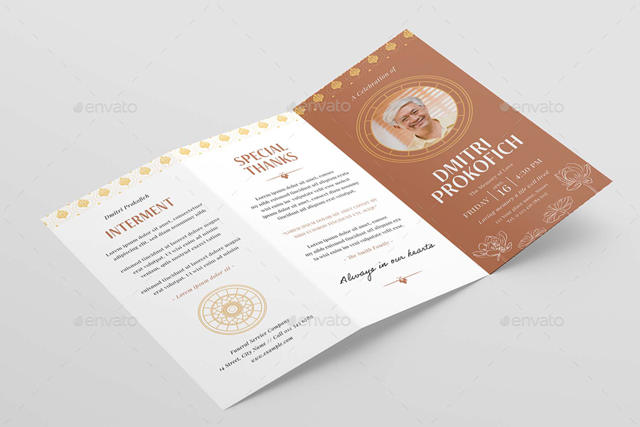 Thai Buddhist Funeral Template, Print Templates GraphicRiver